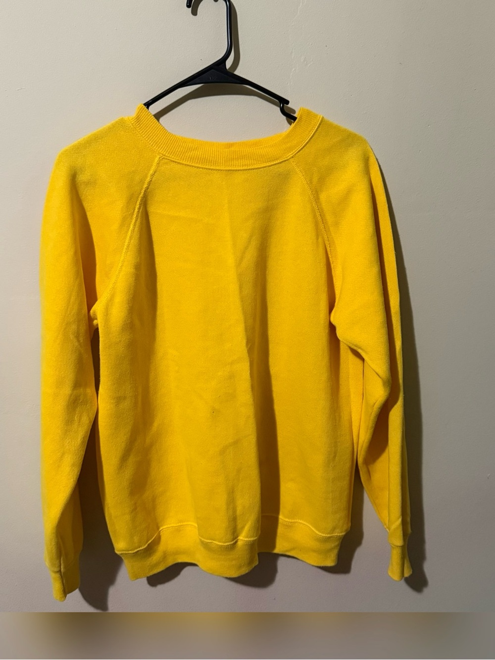 Classic Women's Yellow Crewneck Pullover